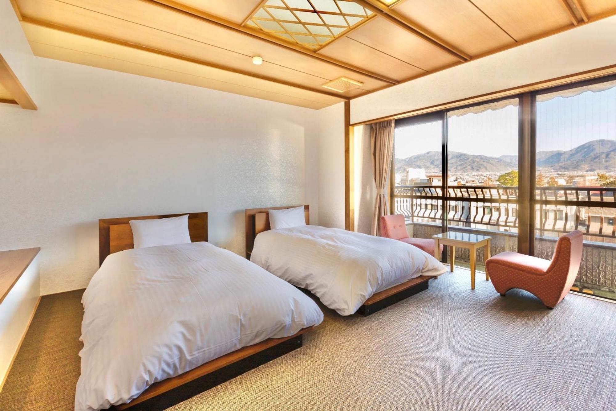 Japanese Onsen Ryokan Kohakuen Fuefuki Exterior foto